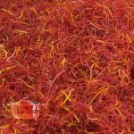 Dried saffron filaments